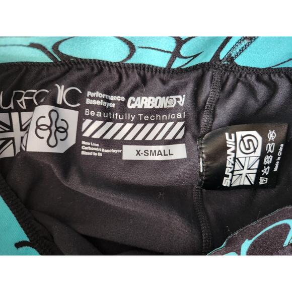 Surfanic CarbonDri Cozy Long John Base Layer Black Women’s Size XS Ski Winter - Picture 2 of 5